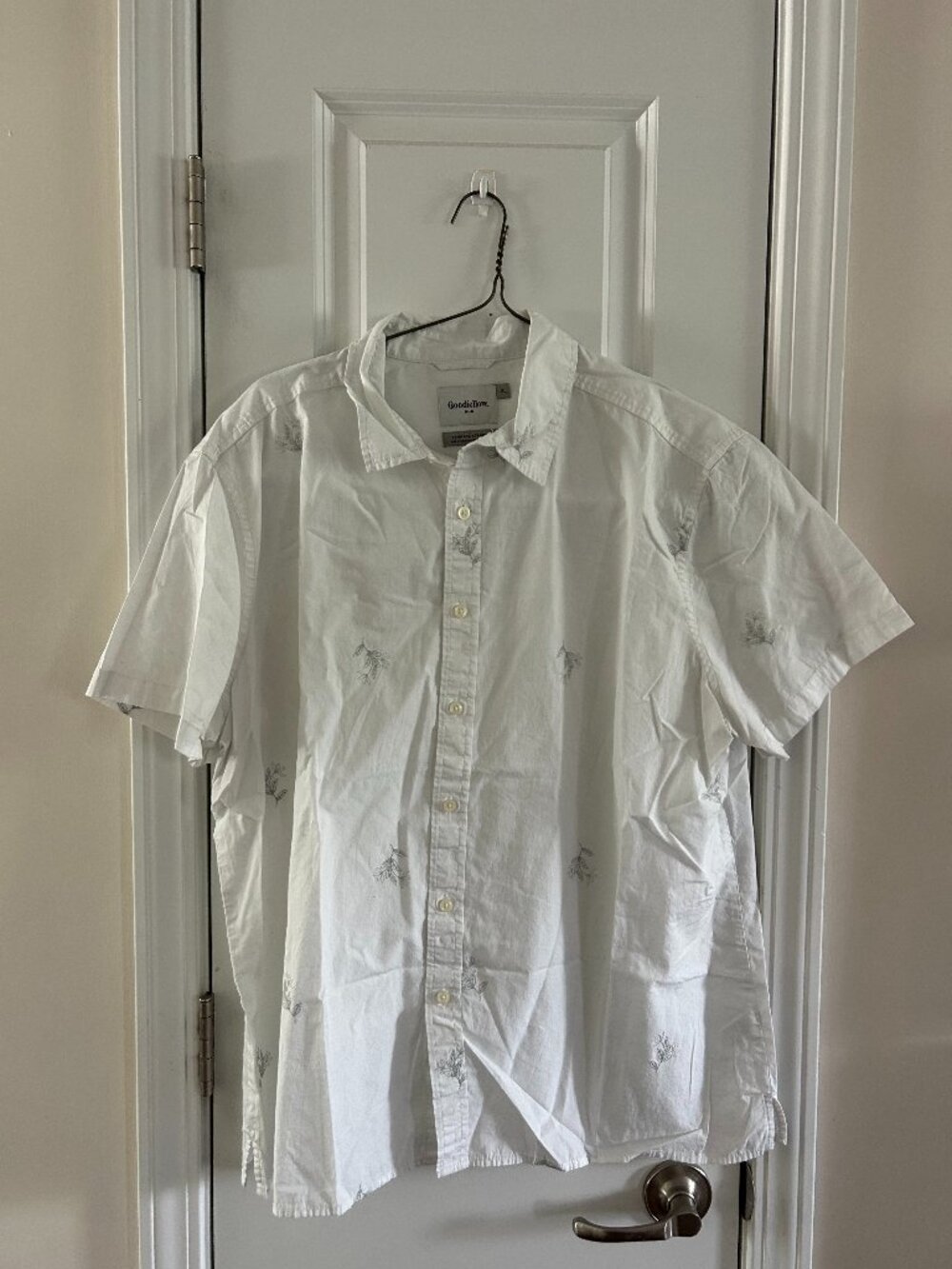 Goodfellow Men's White Button Up